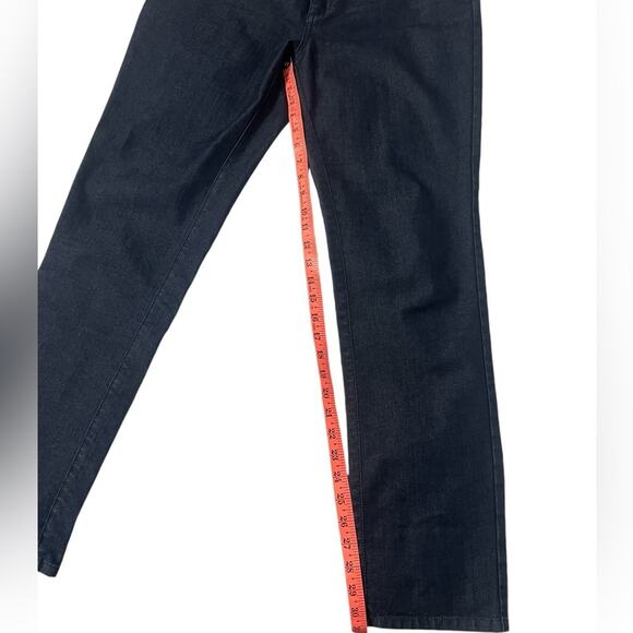 Lafayette 148 Straight Leg Mid-Rise Jeans - 10 - Picture 6 of 7